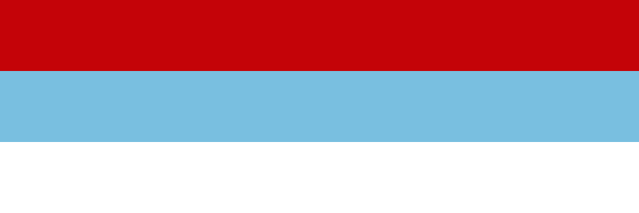 Флаг Республики Черногория в составе СРЮ (1992-2004)